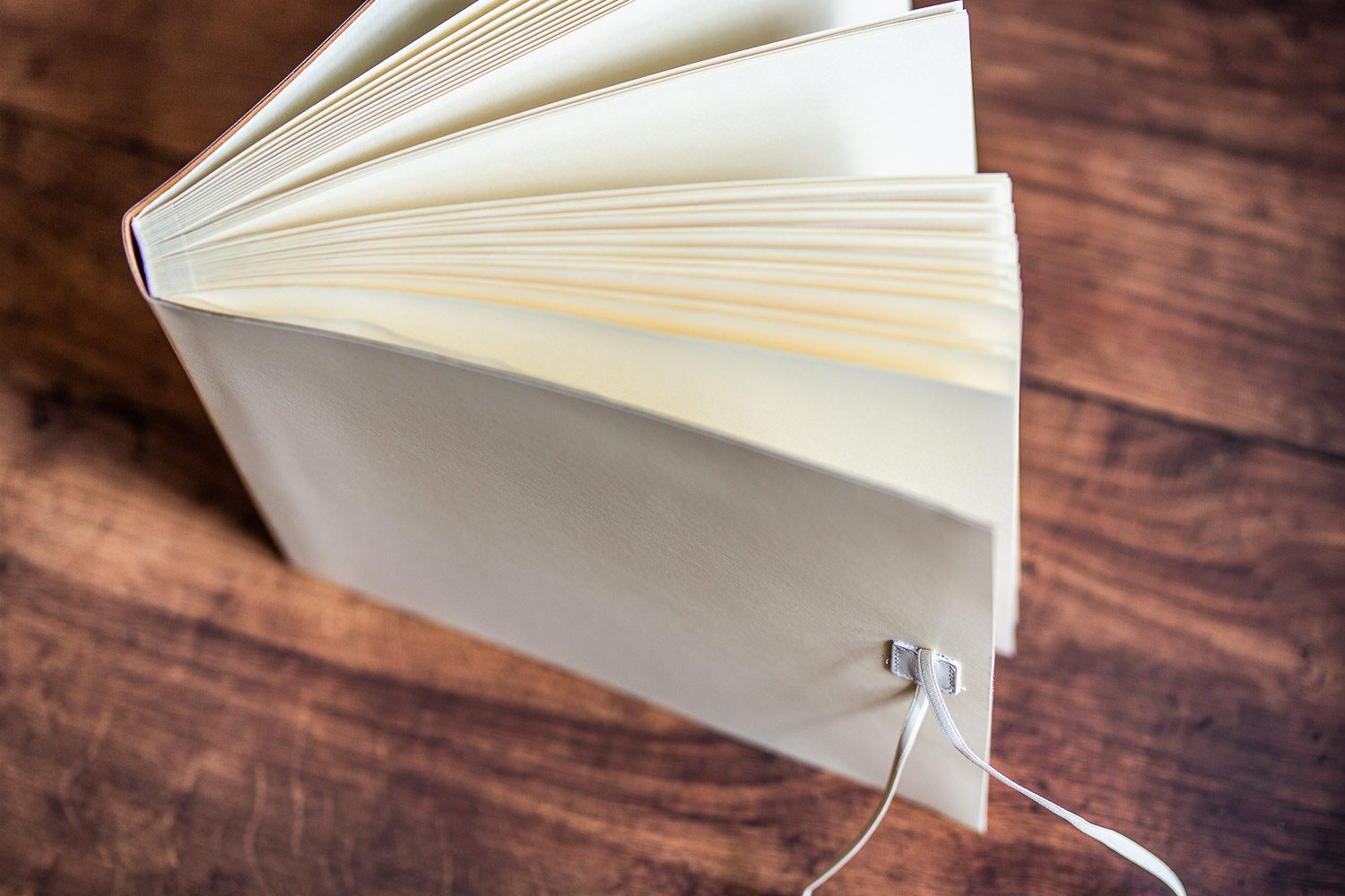 Planet Booths Leather Guest Book