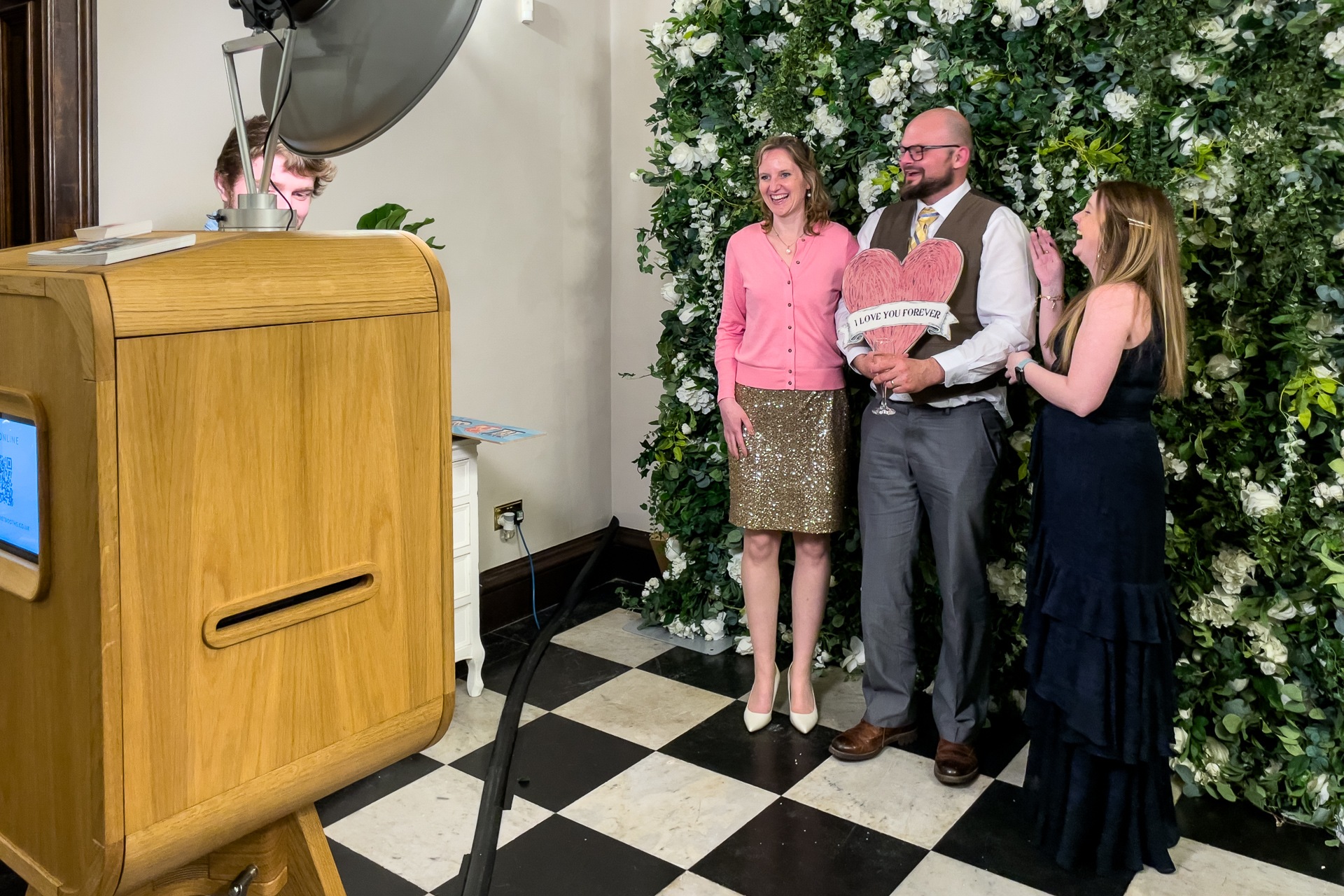 Bourton Hall Photo Booth Hire