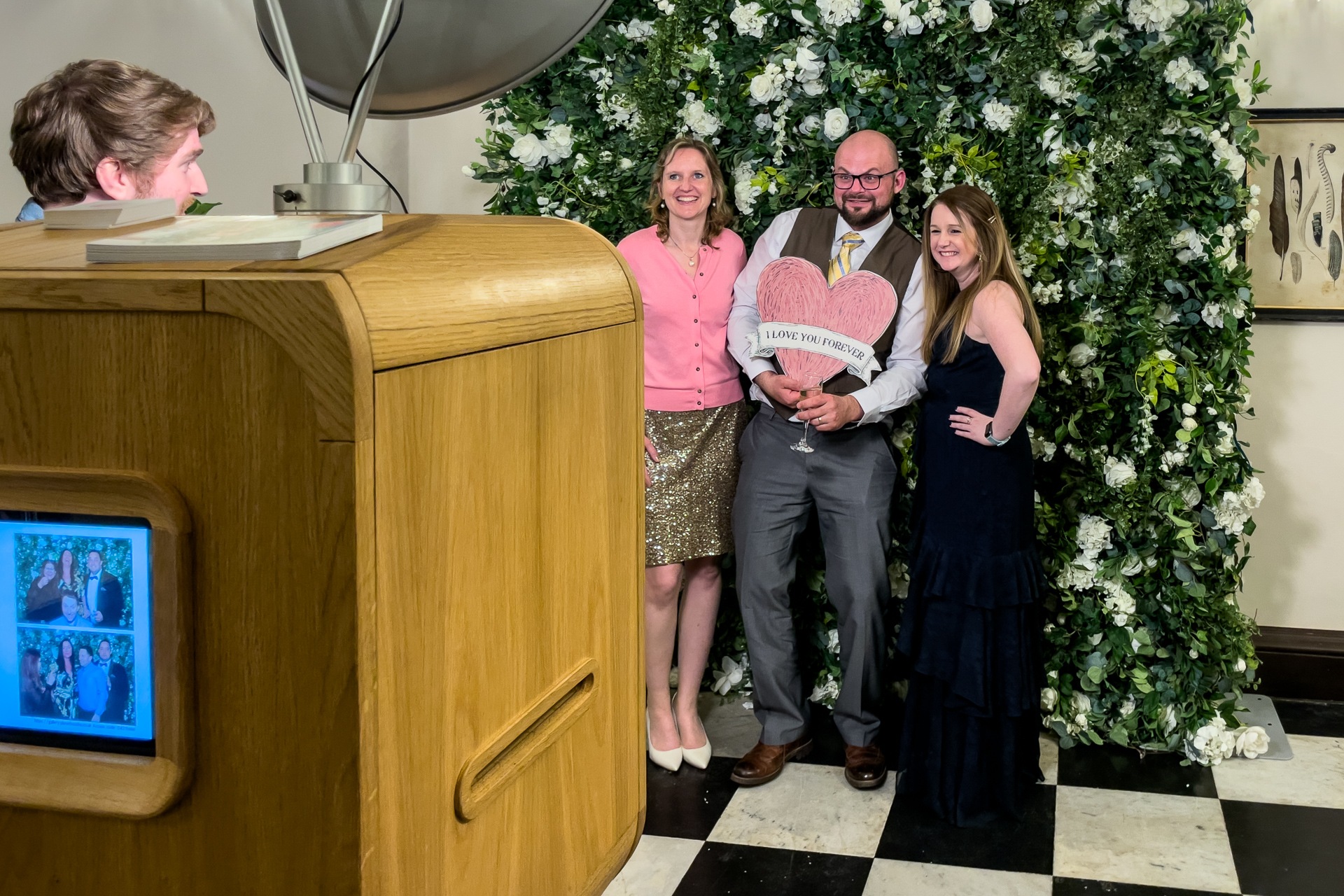 Bourton Hall Photo Booth Hire