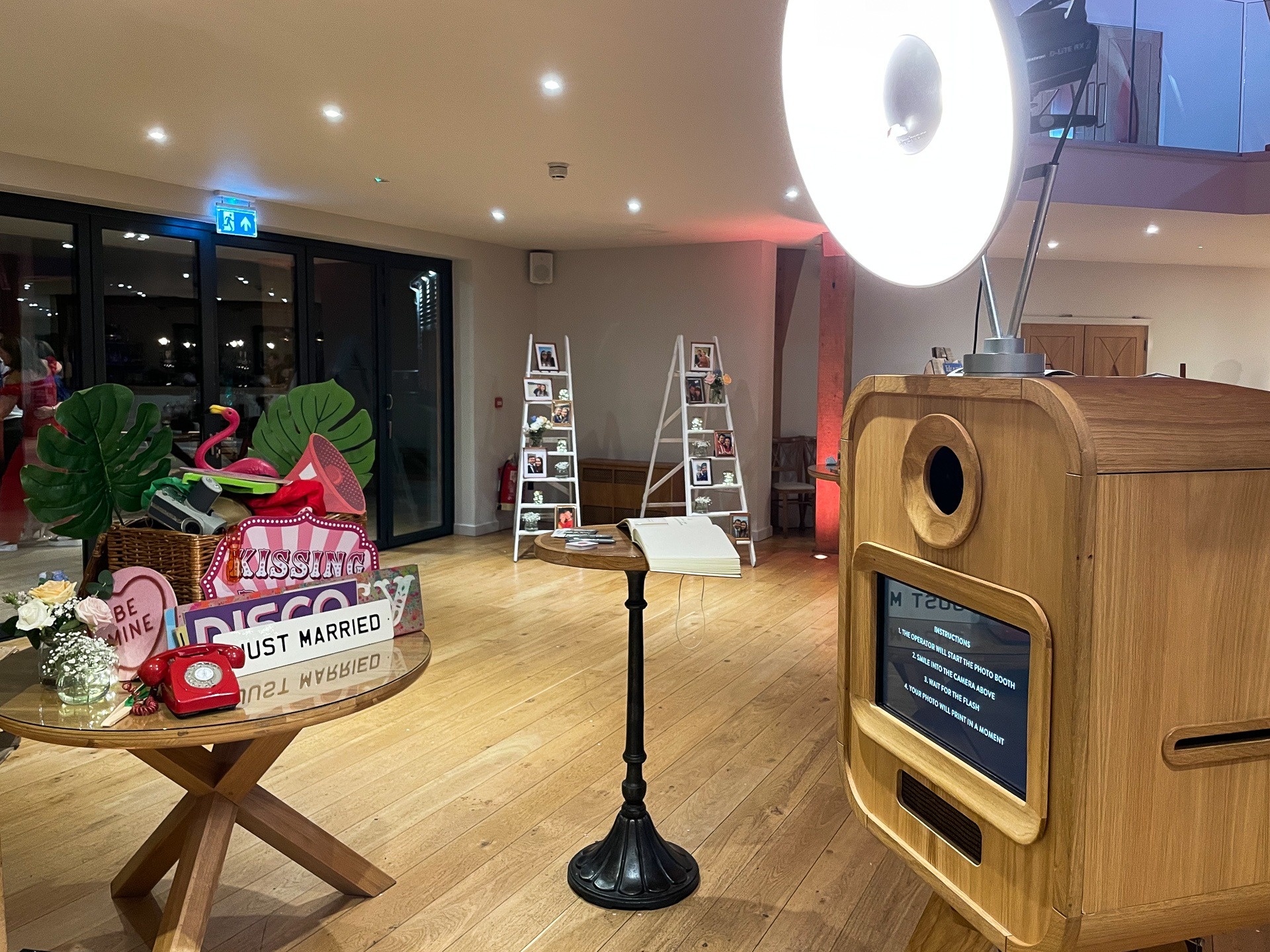 The Mill Barns Photo Booth In Action