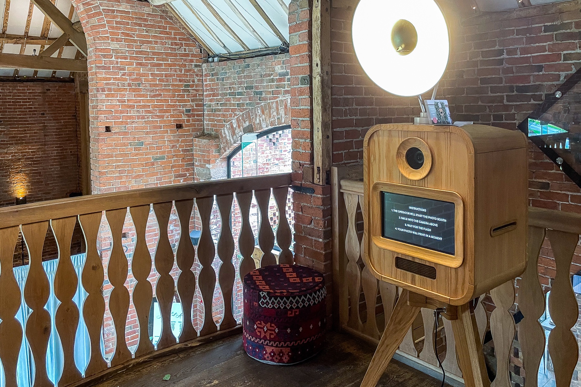 Shustoke Barn photo booth hire