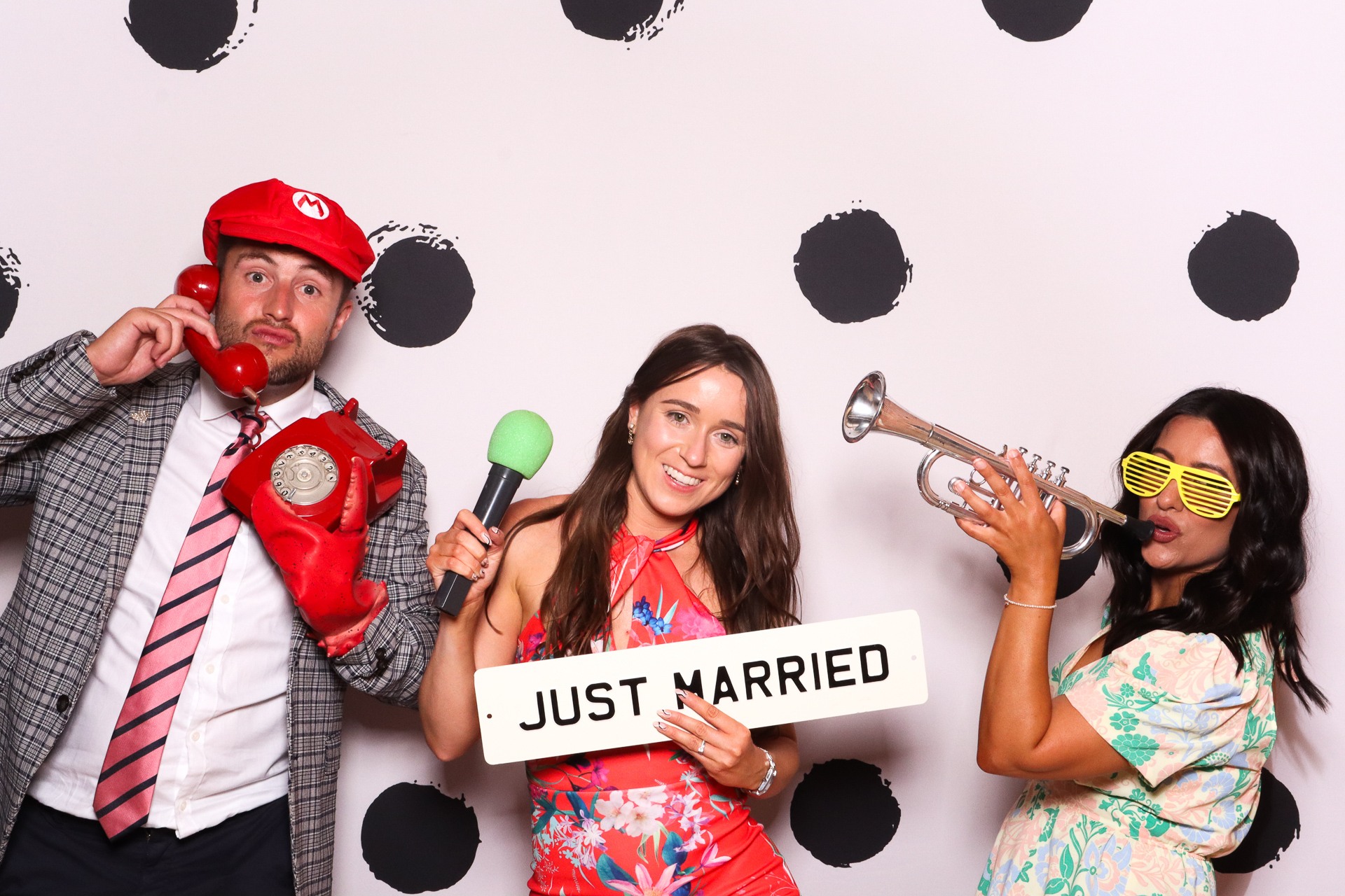 Shustoke Barn photo booth hire