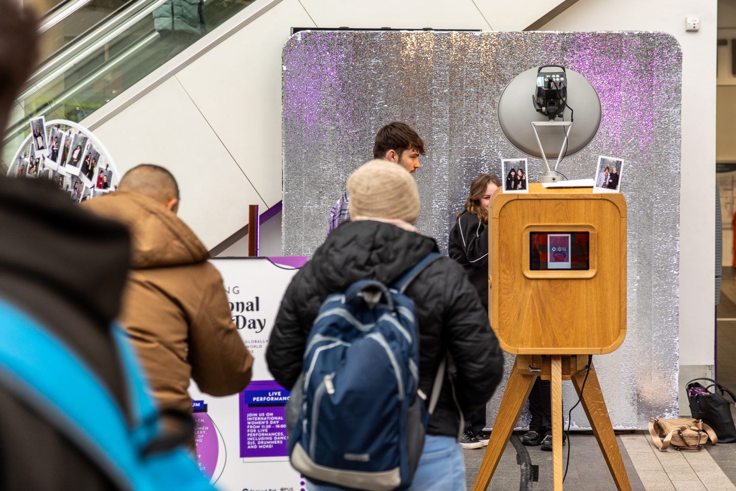 New Street Station Photo Booth In Action