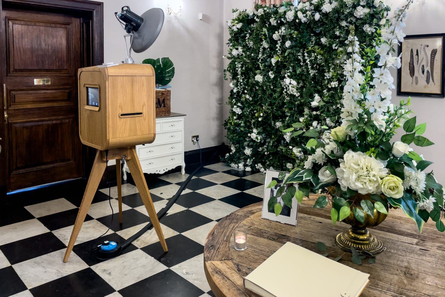 Bourton Hall Photo Booth Hire - Photo Booth In Action