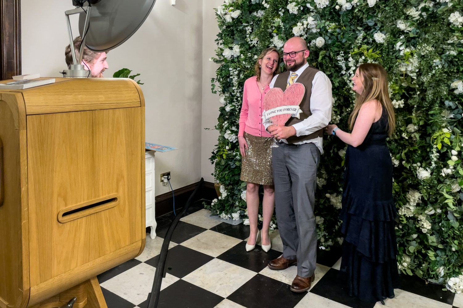 Bourton Hall Photo Booth Hire - Photo Booth In Action