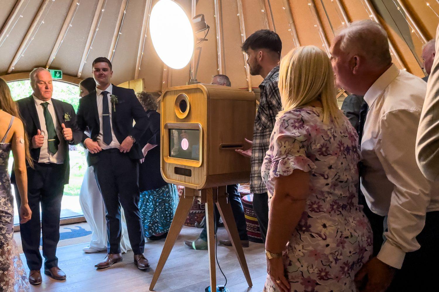 Thorpe Gardens Photo Booth In Action