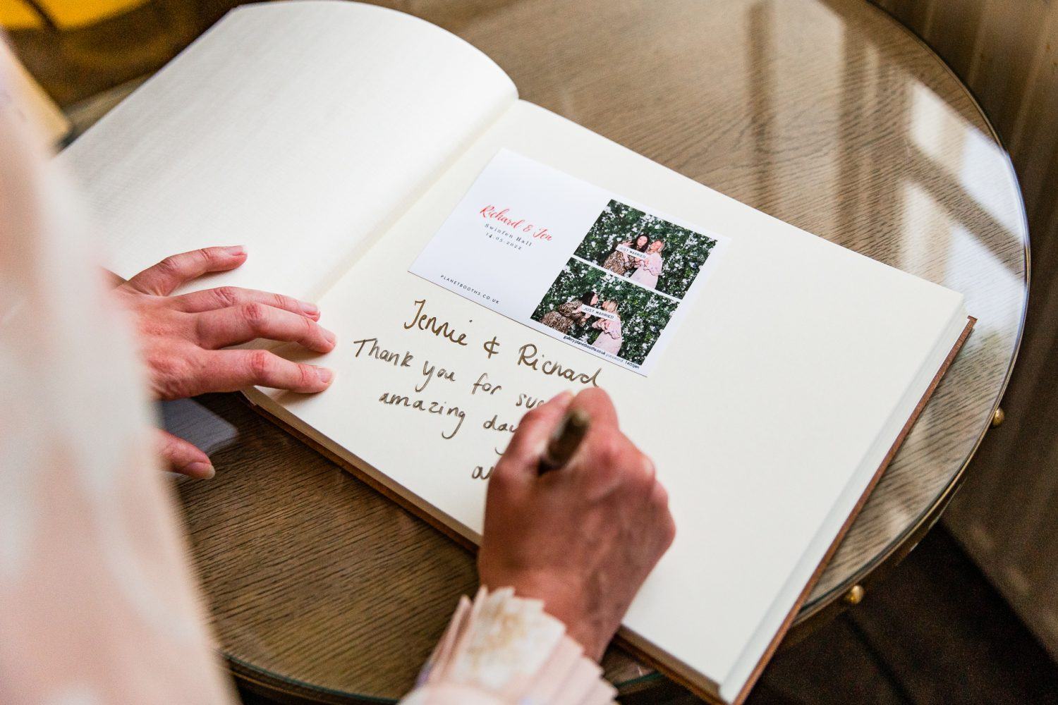 Swinfell Hall Photo Booth In Action