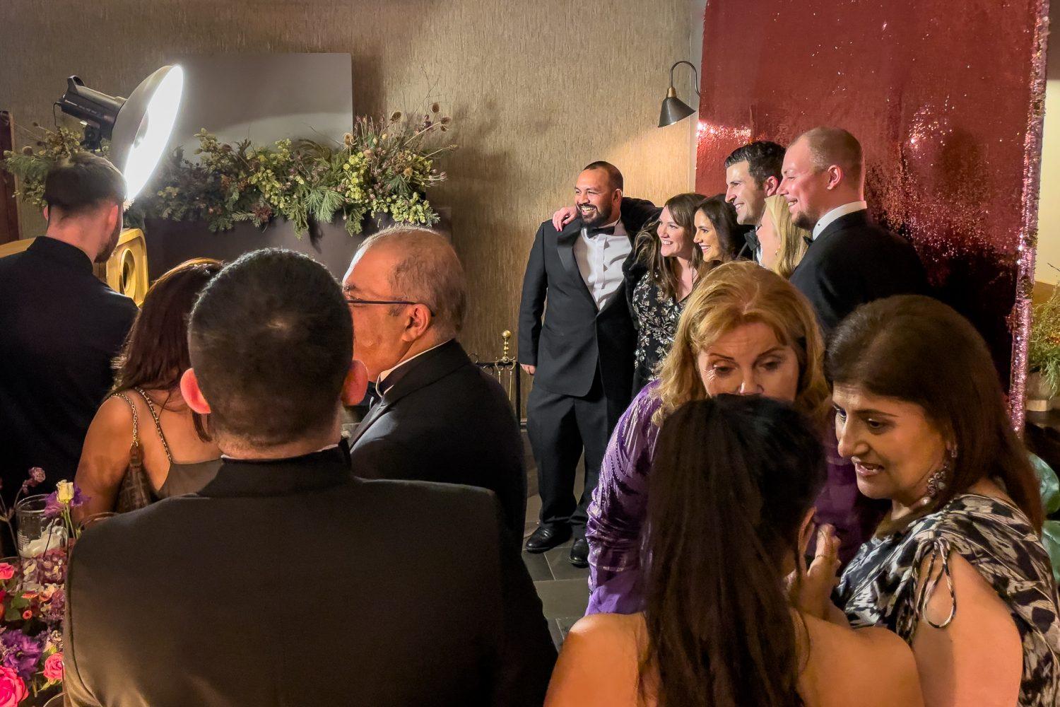 Hampton Manor Photo Booth In Action