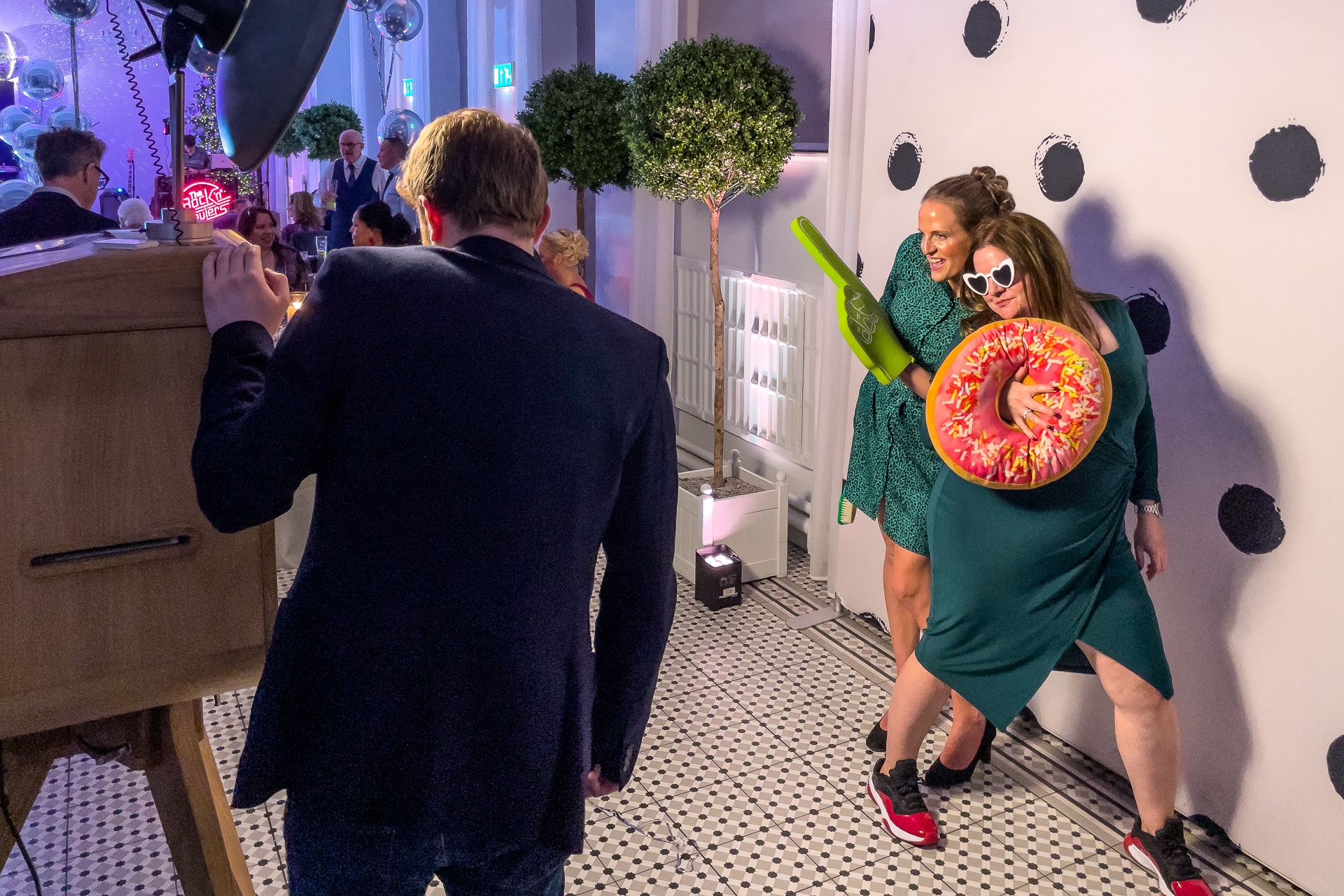 Hawkstone Hall Photo Booth In Action