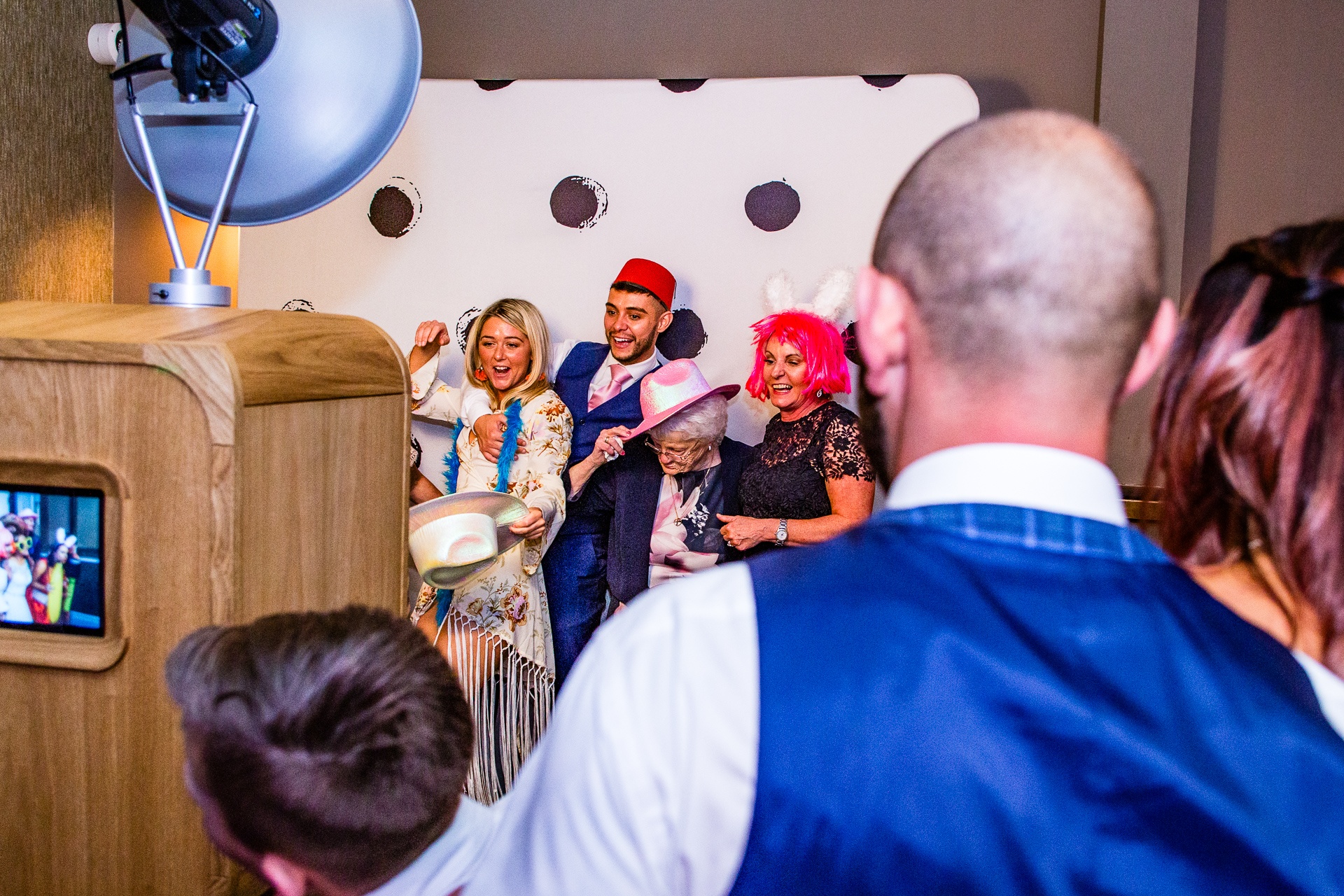 Hampton Manor Photo Booth Hire - Photo Booth In Action