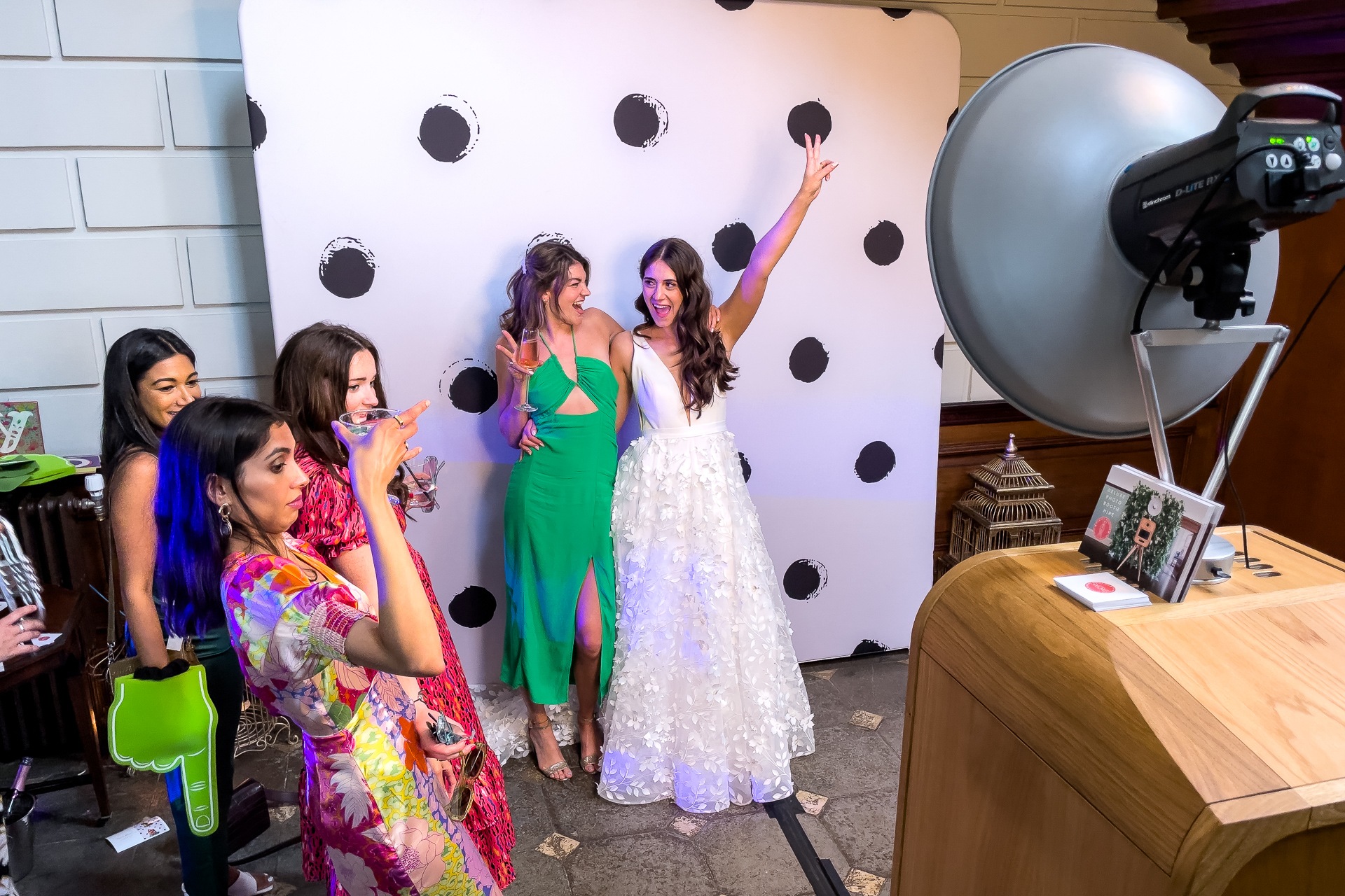 Davenport House Photo Booth In Action