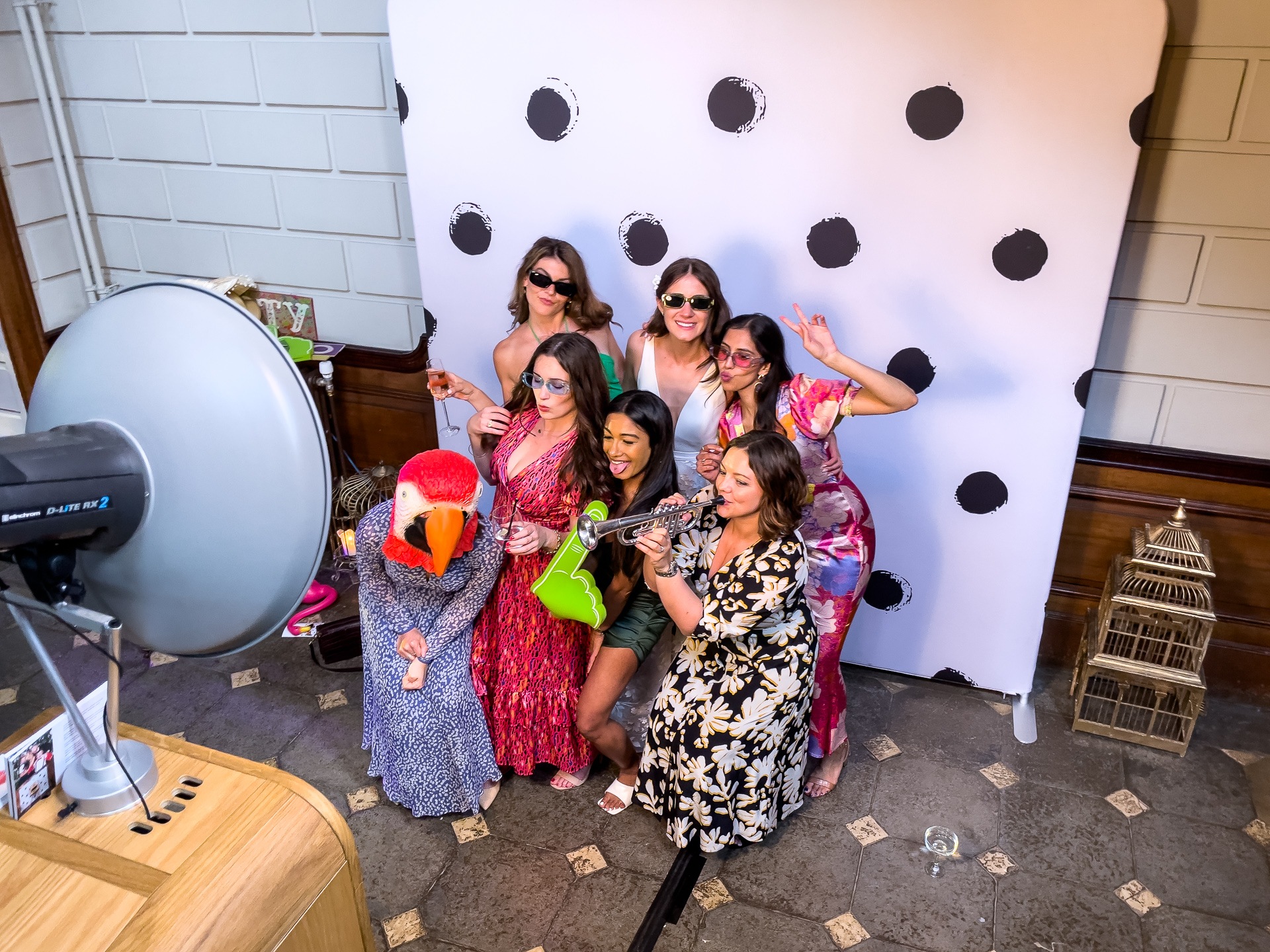 Davenport House Photo Booth In Action