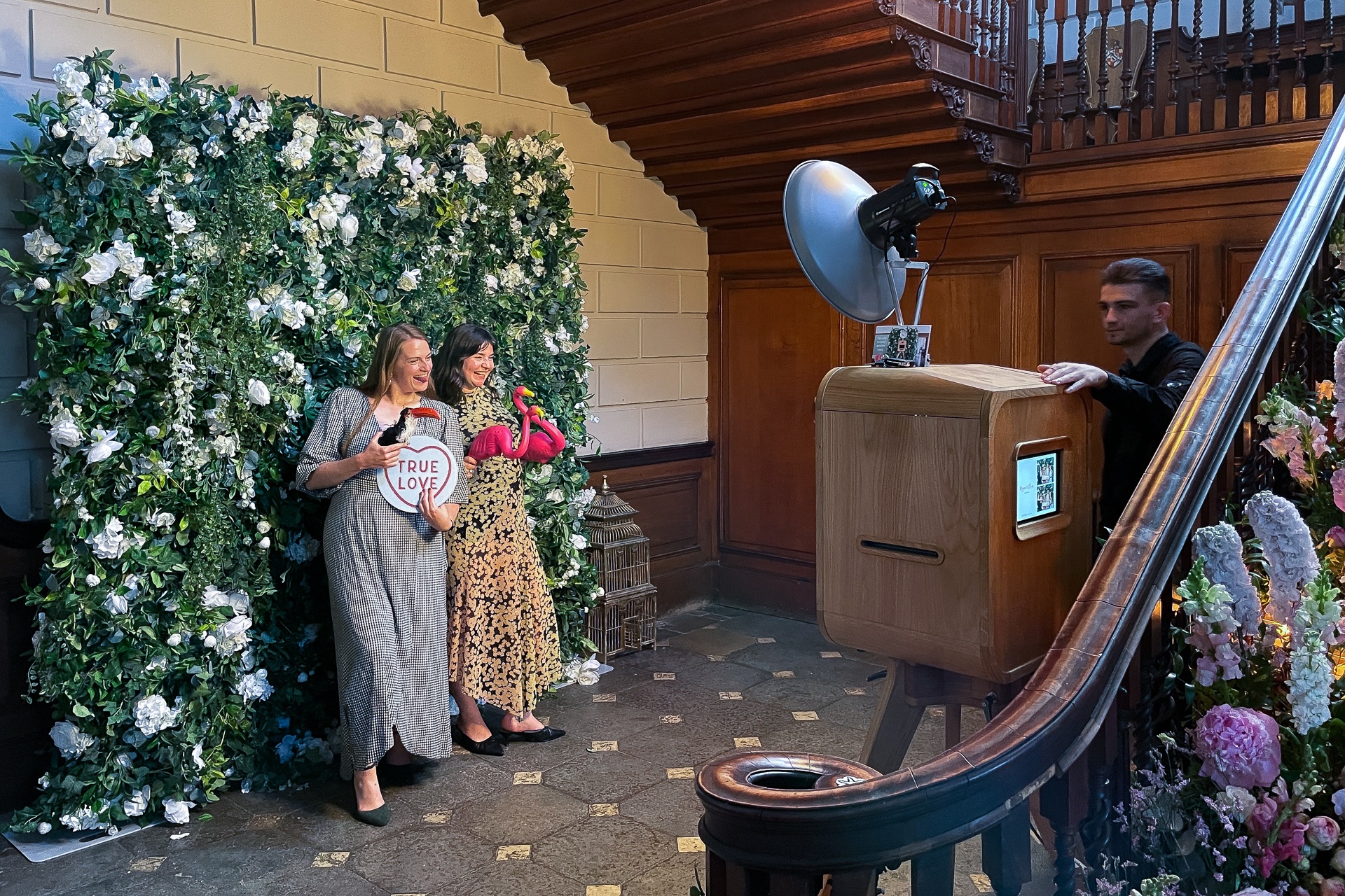 Davenport House Photo Booth In Action