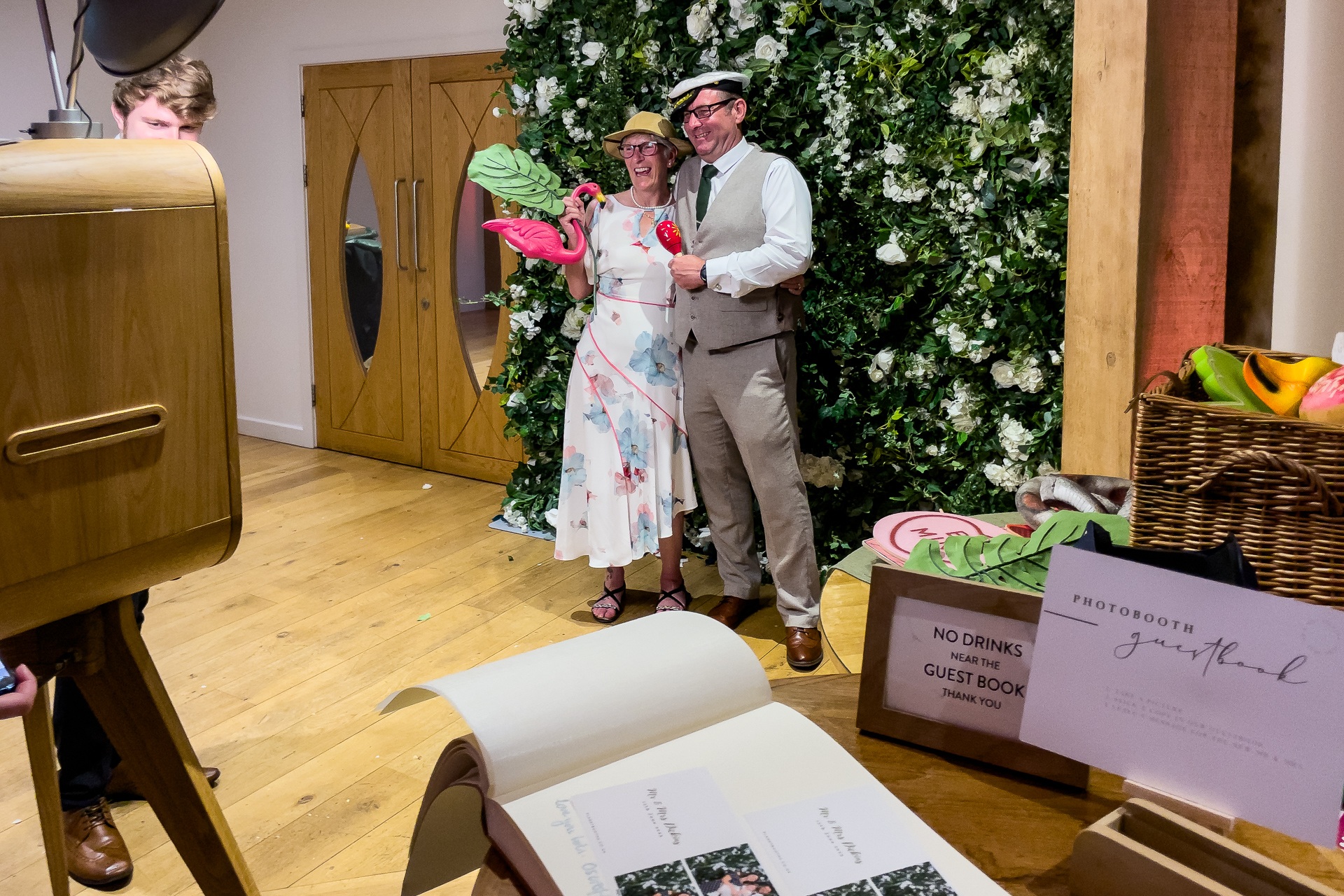 The Mill Barns Photo Booth Hire - Photo Booth In Action