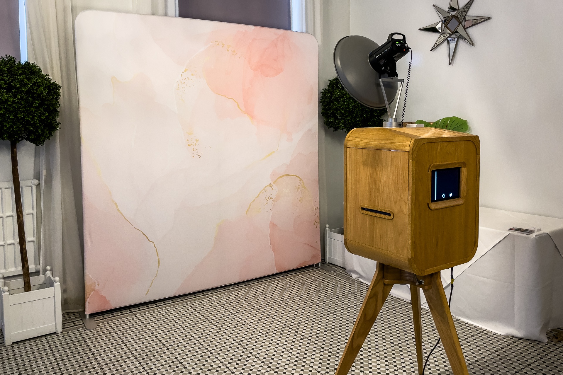 Hawkstone Hall Photo Booth In Action