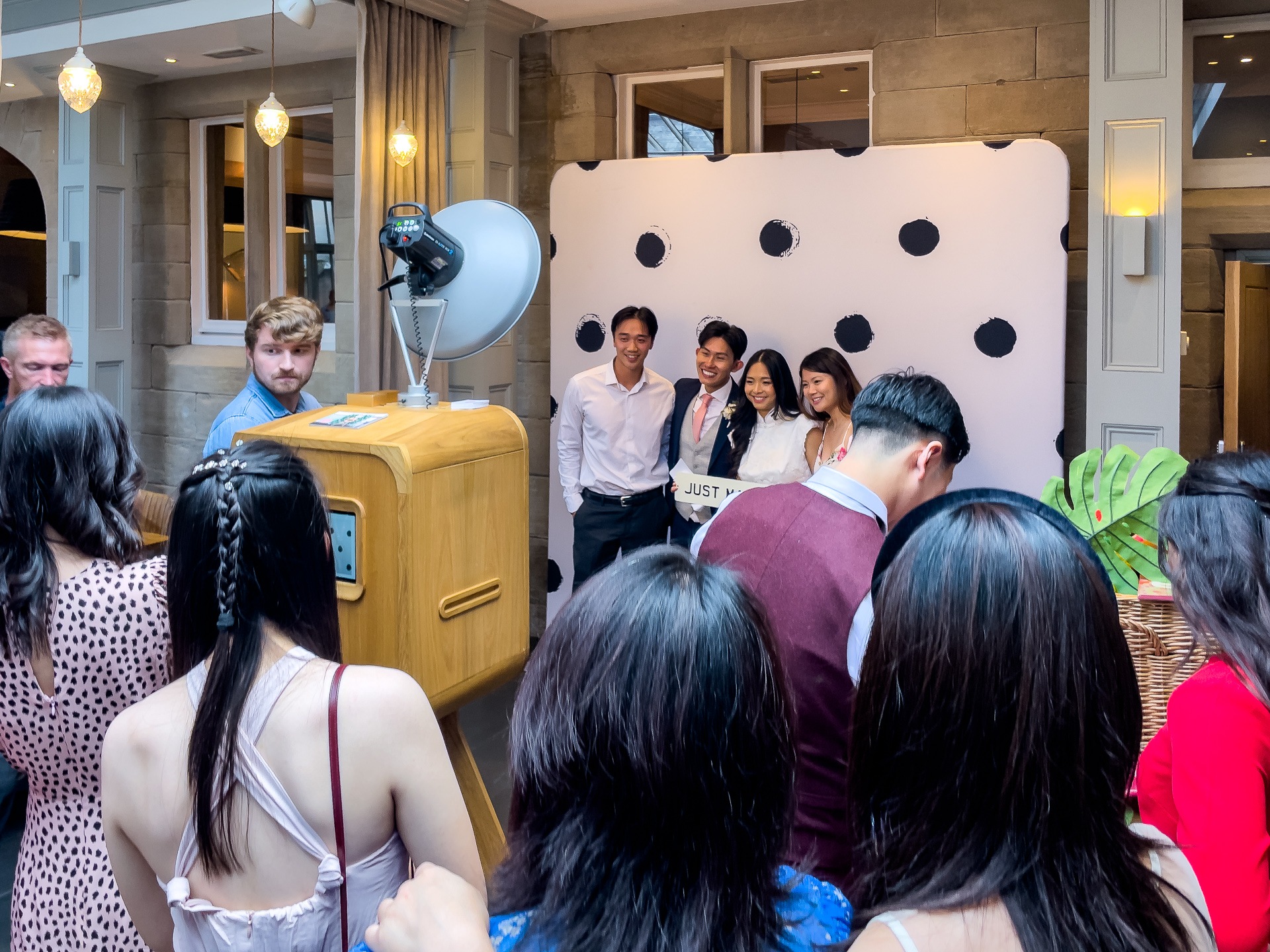 Hampton Manor Photo Booth Hire - Photo Booth In Action