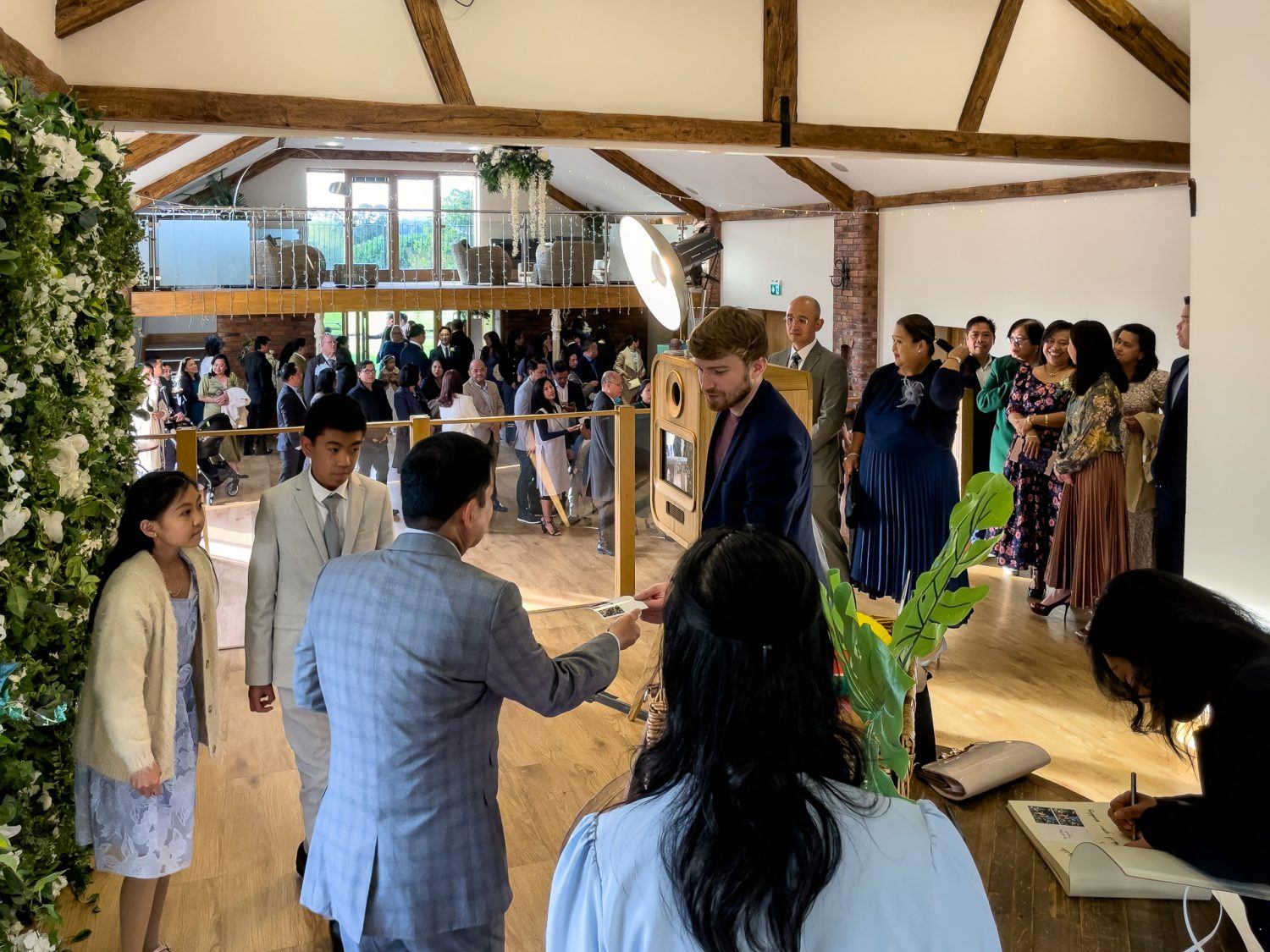 Wootton Park Photo Booth Hire - Photo Booth In Action