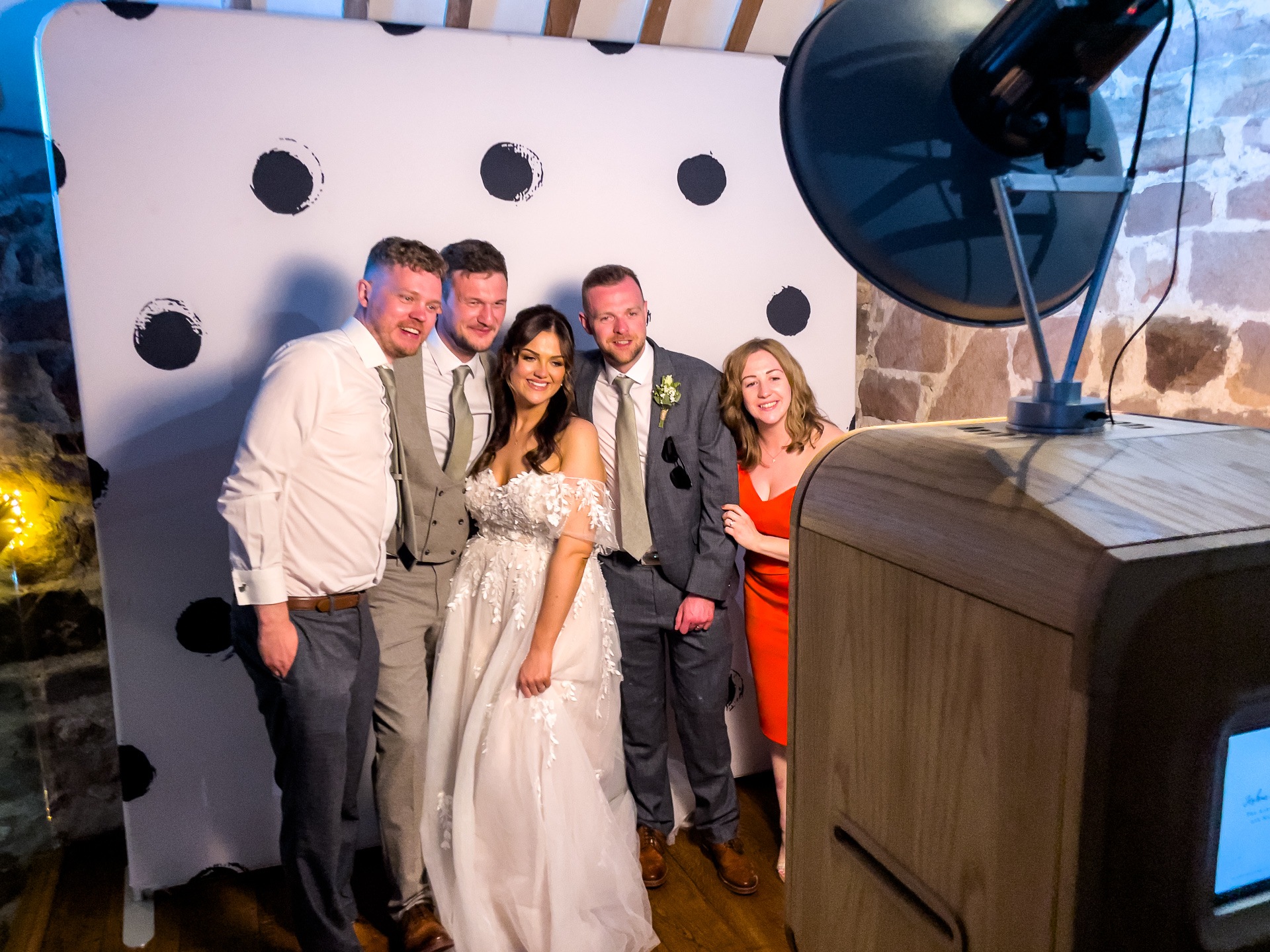 The Ashes Barns Photo Booth Hire - Photo Booth In Action