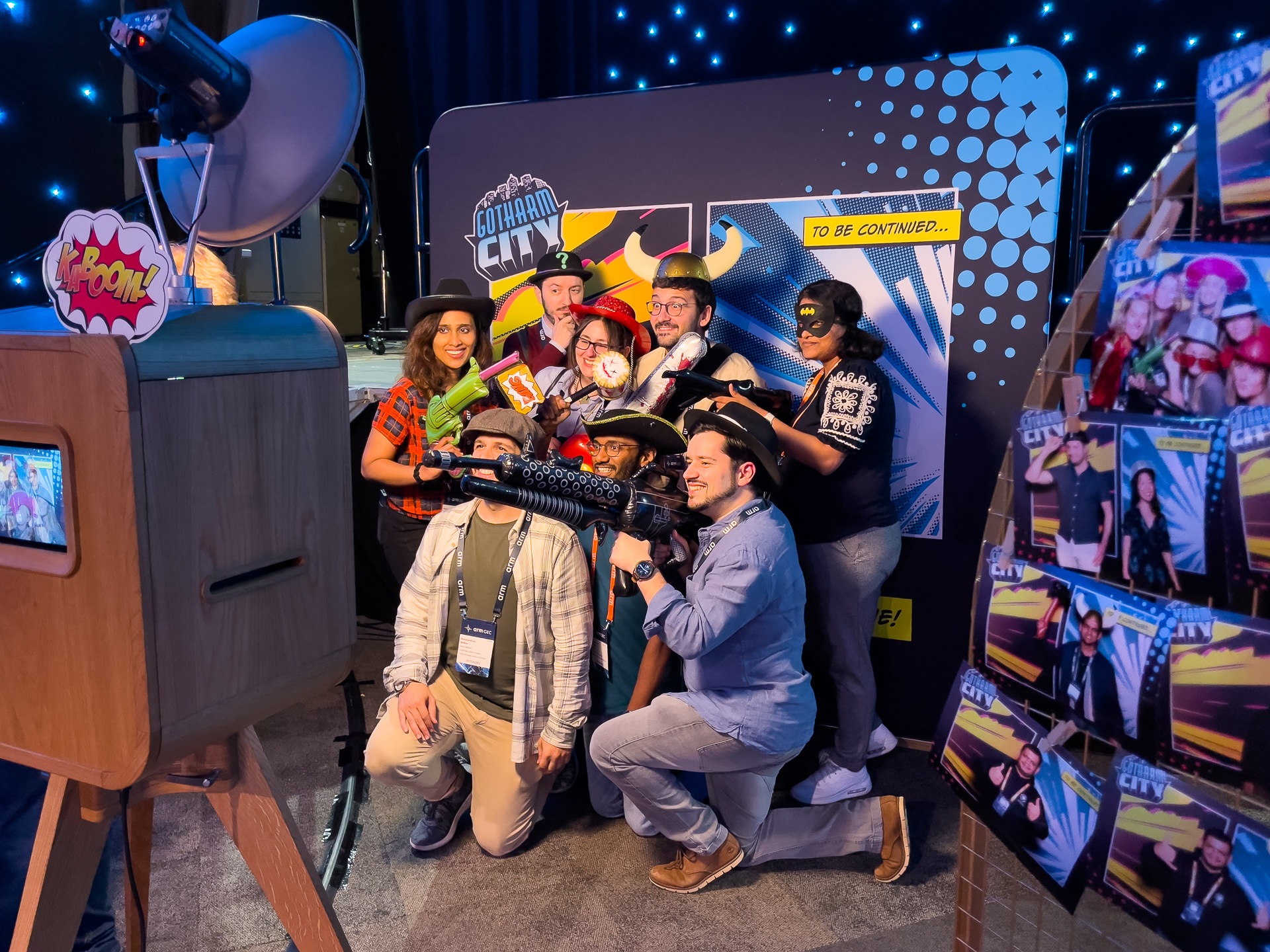 arm Conference at the ICC - Corporate Photo Booth In Action