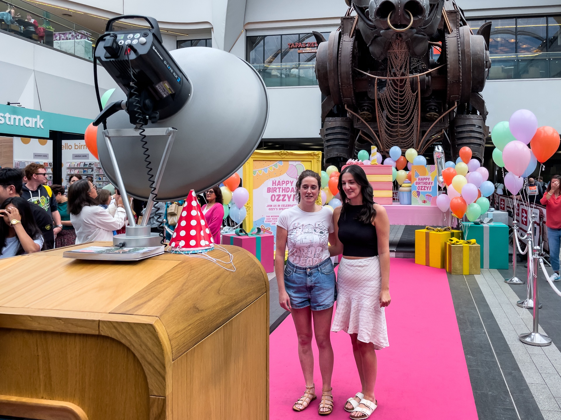 Ozzy Birthday - Corporate Photo Booth In Action