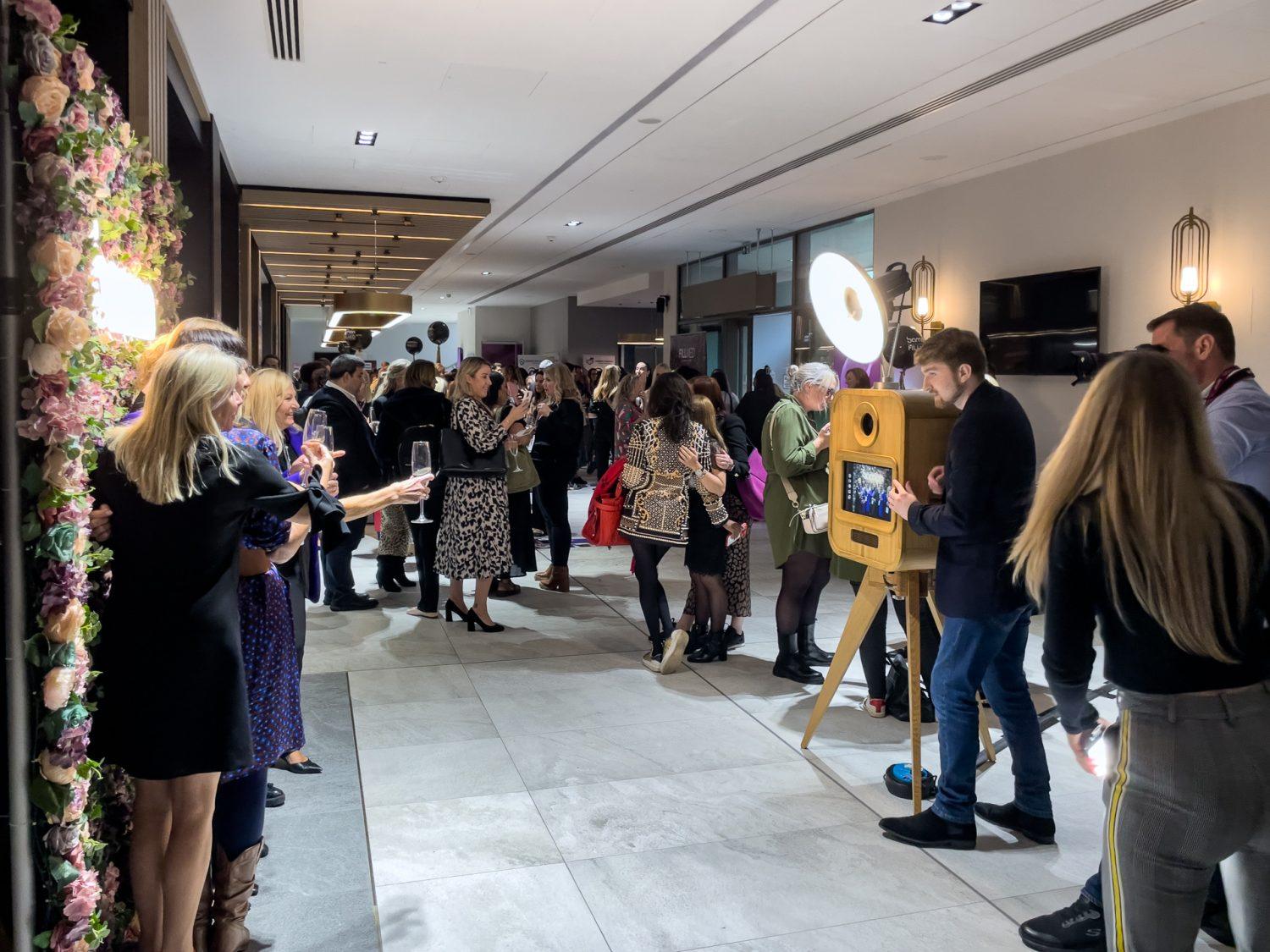 British Association of Medical Aesthetic Nurses (BAMAN) Conference at the Eastside Rooms - Corporate Photo Booth In Action
