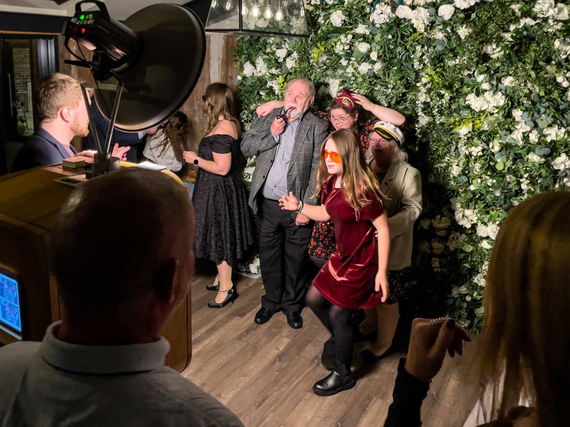 Foxtail Barn Photo Booth Hire - Photo Booth In Action