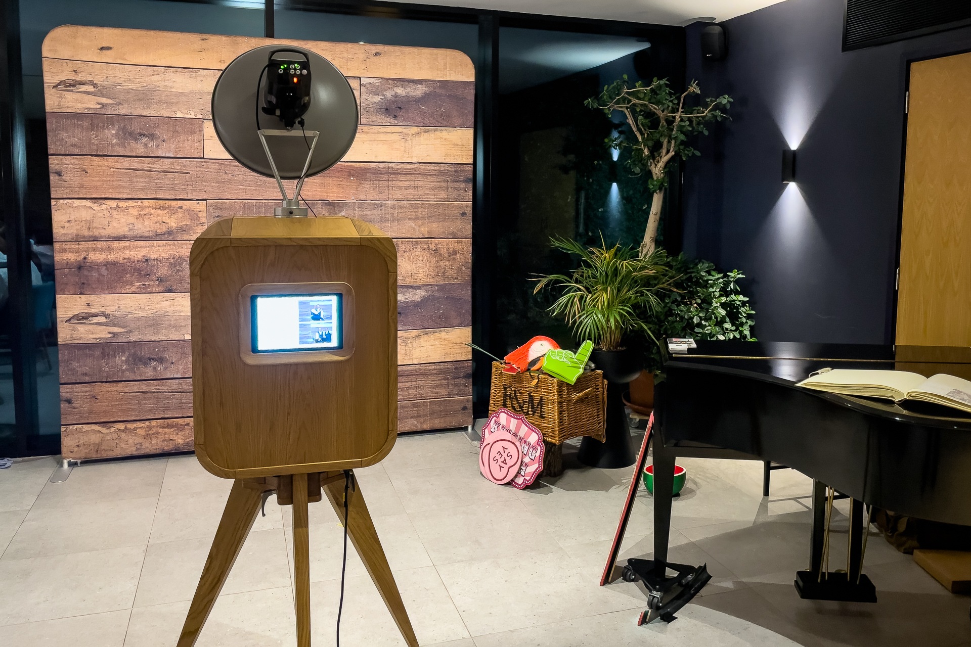 Crumplebury Photo Booth in Action