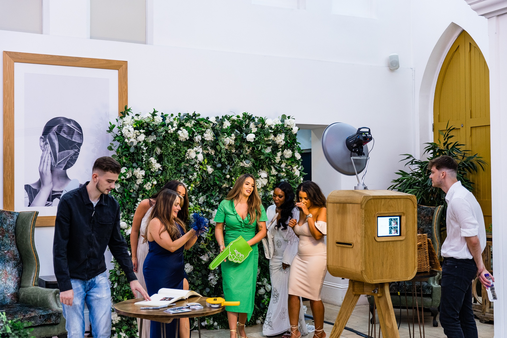 Fazeley Studios Photo Booth Hire - Photo Booth In Action
