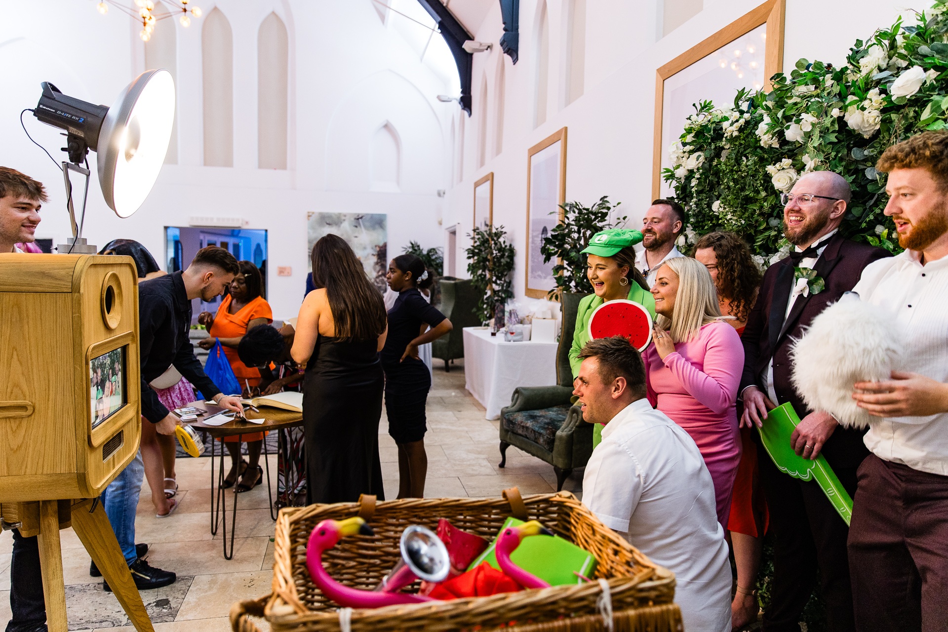 Fazeley Studios Photo Booth Hire - Photo Booth In Action