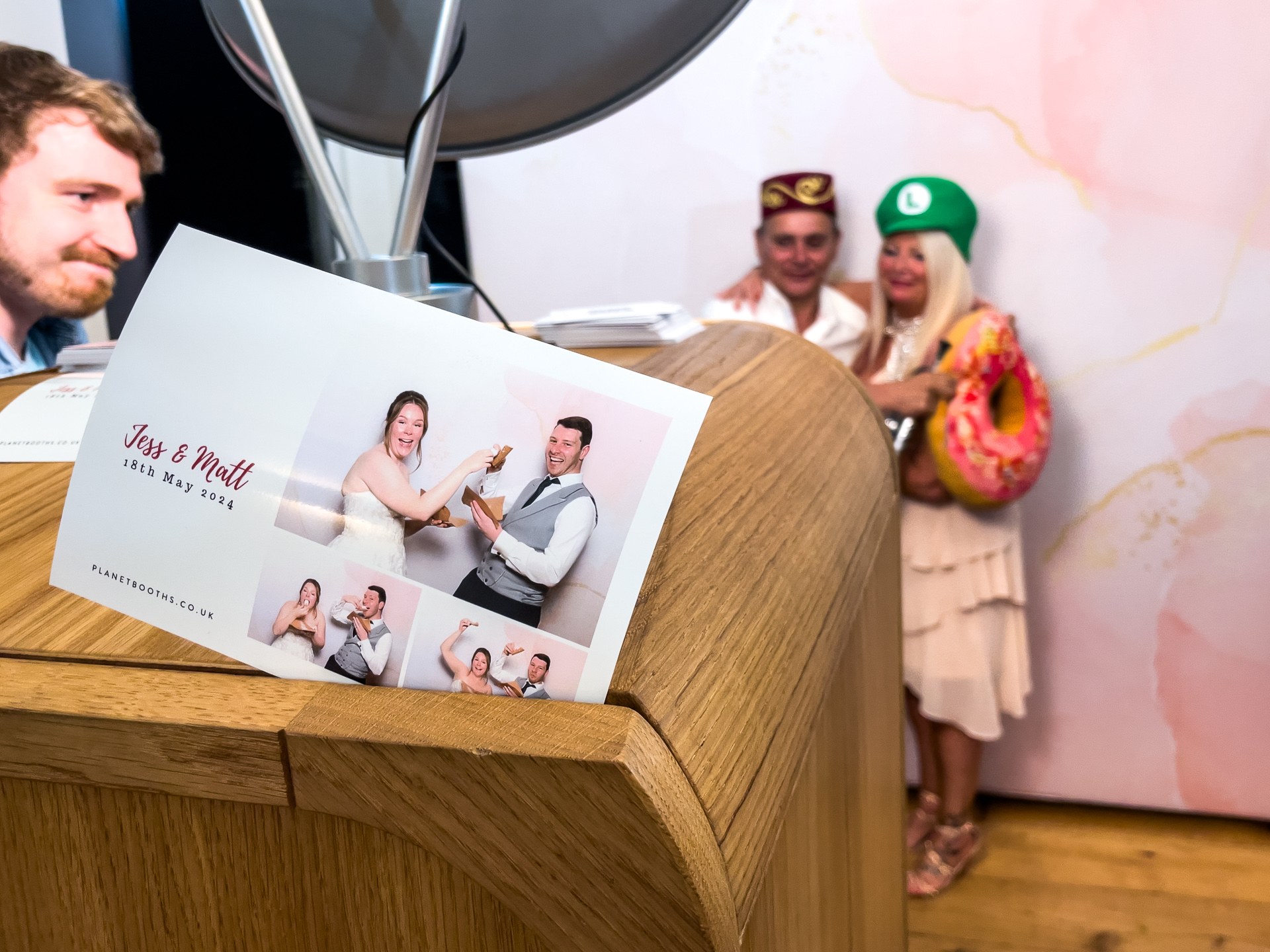 Iscoyd Park Photo Booth Hire - Photo Booth In Action