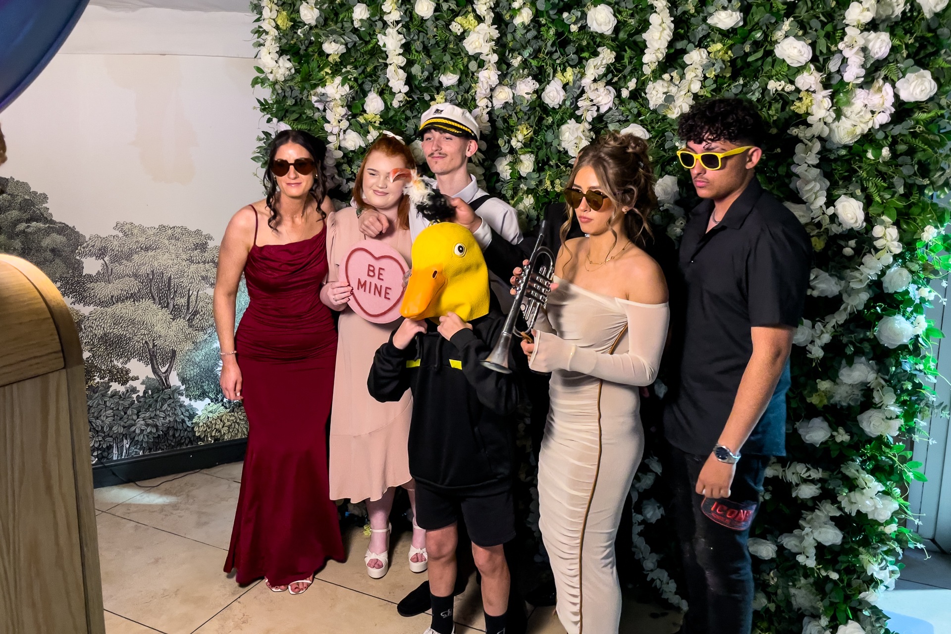 Moxhull Hall Photo Booth Hire - Photo Booth In Action