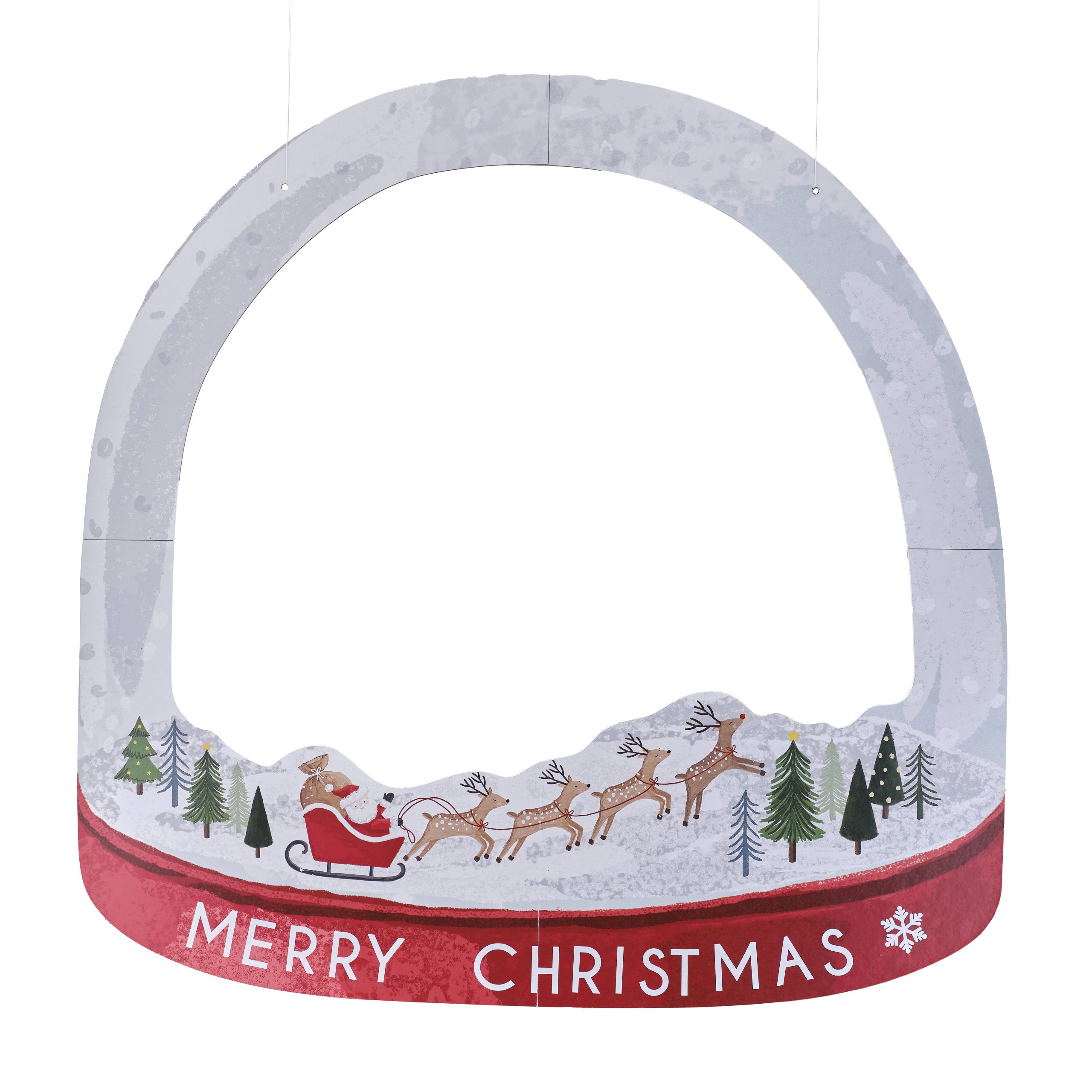 Customisable Christmas Photo Booth Frame - Image 2