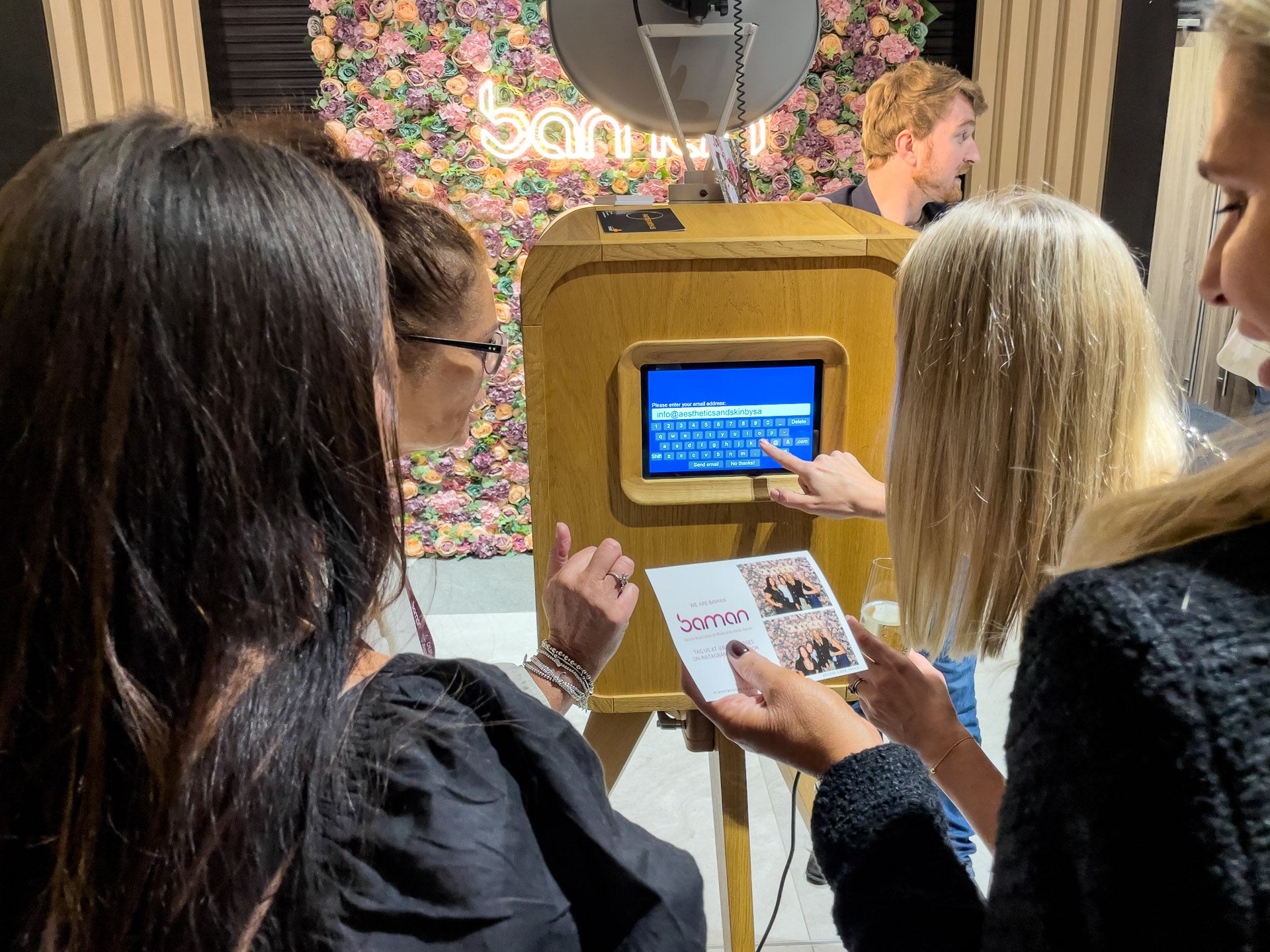 Eastside Room Photo Booth Hire In Action