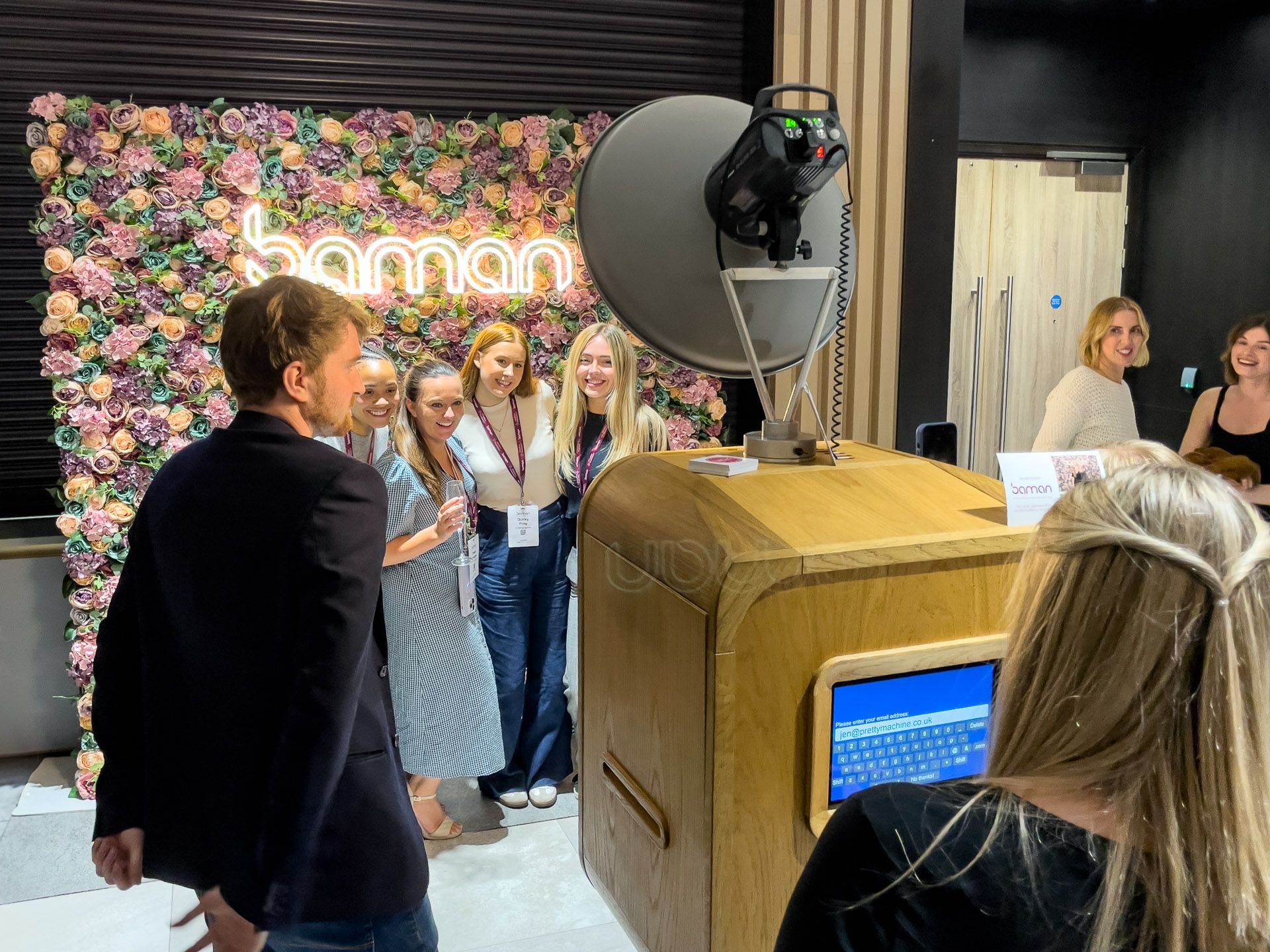 Eastside Room Photo Booth Hire In Action