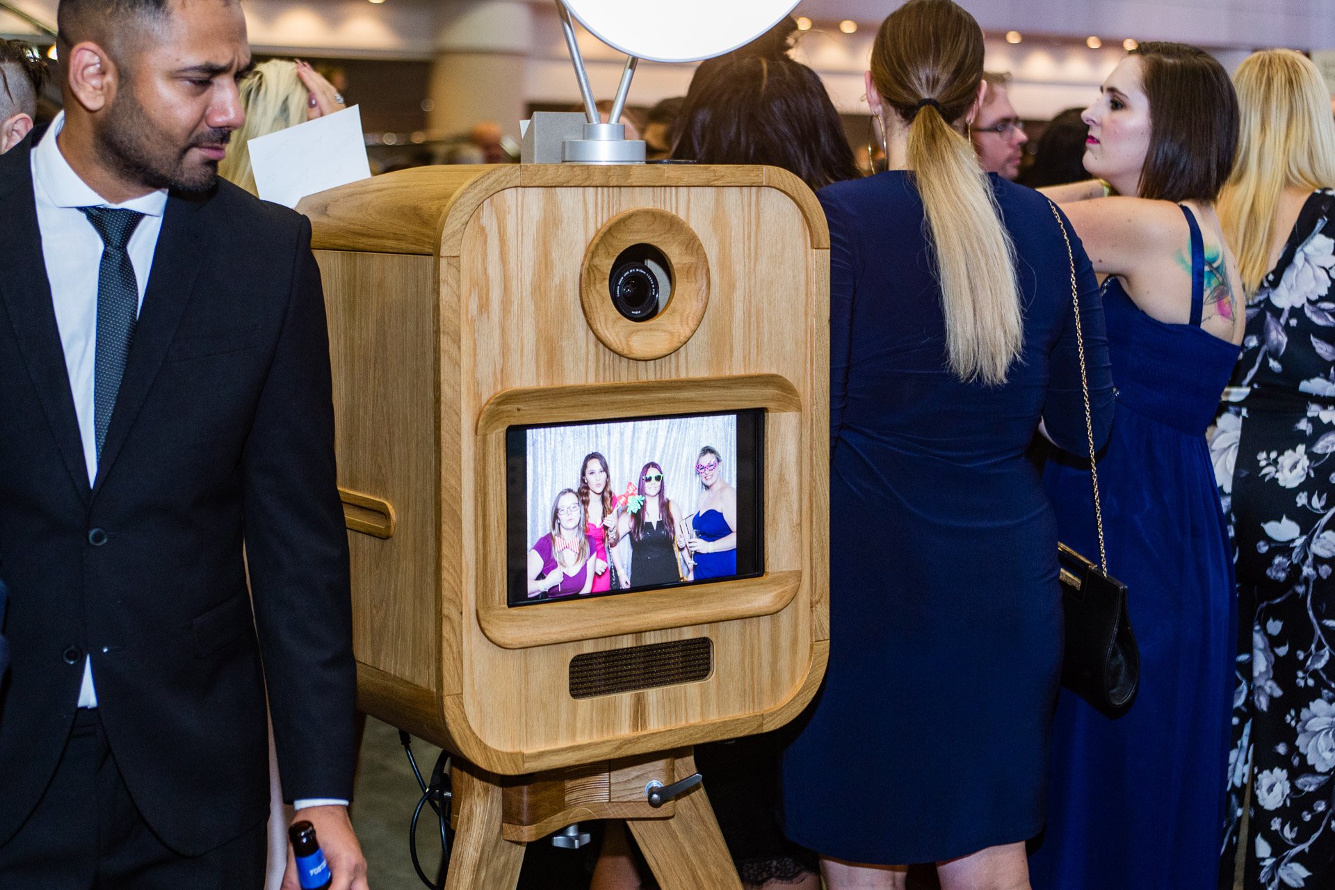 Birmingham ICC Photo Booth Hire in Action