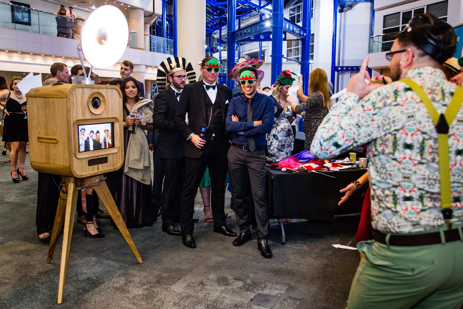 Birmingham ICC Photo Booth Hire in Action